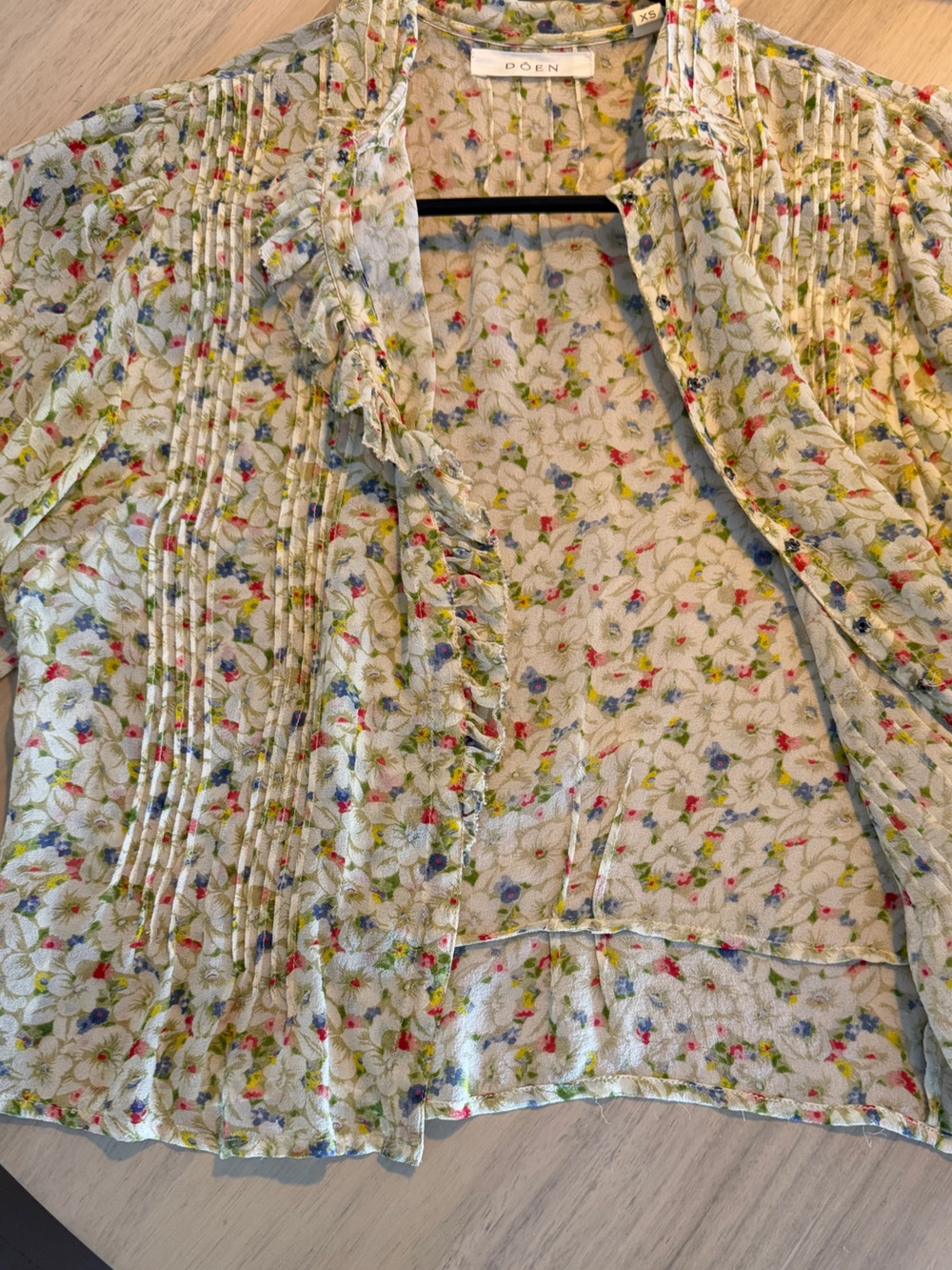 Doen silk top - Picture 6 of 8